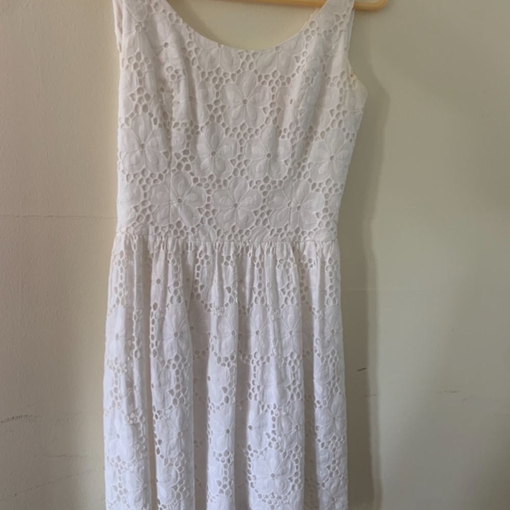 white dress